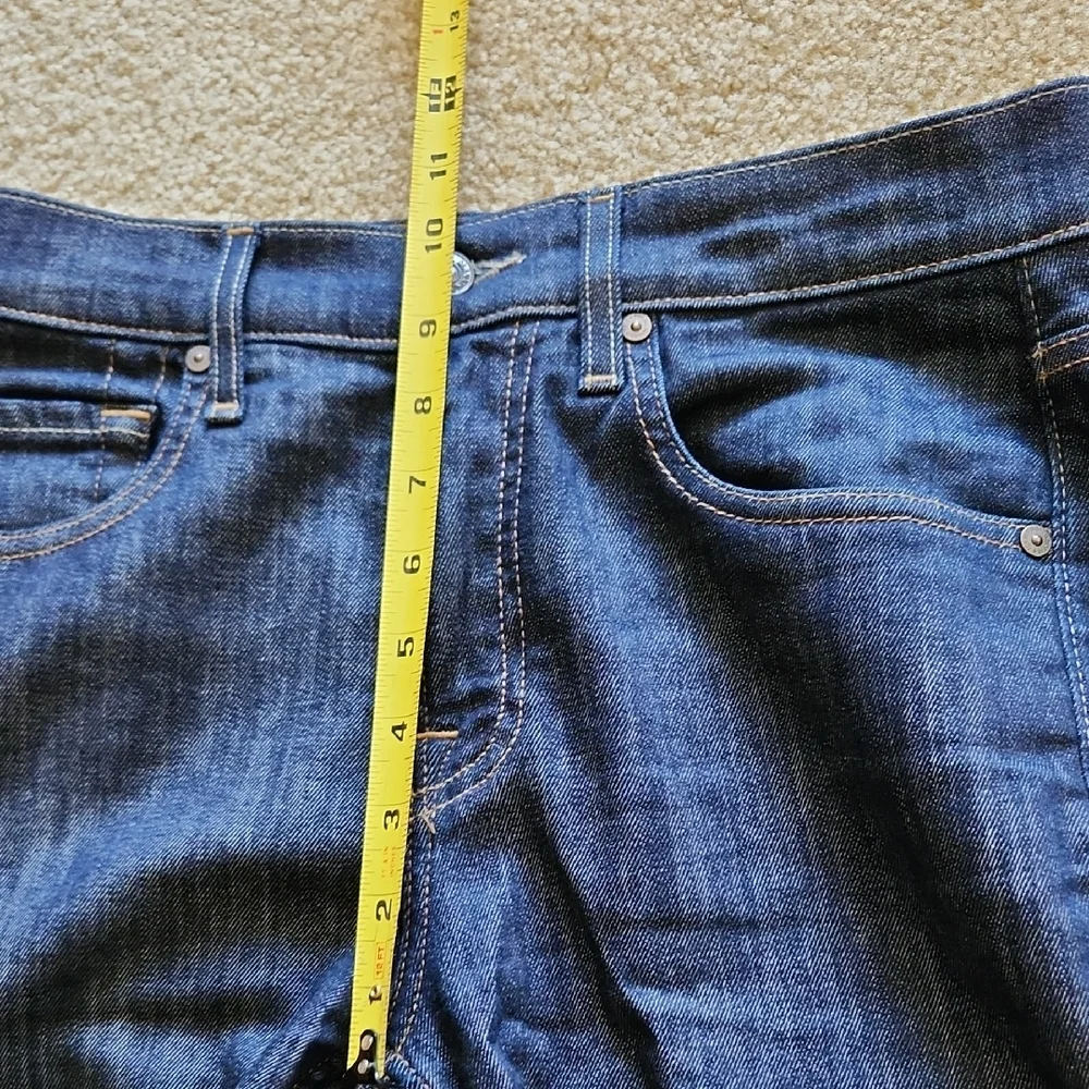 7 For All Mankind Jeans Mens Straight Blue Sz 30